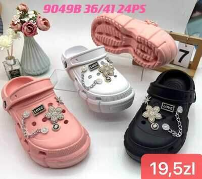 Klapki damskie 7A9049B.MIX (36/41,24par)