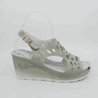 Sandały damskie DE75M-3.BEIGE (36/41,8par)