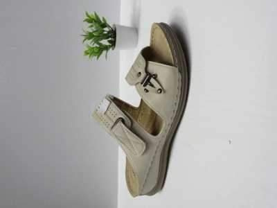 Klapki damskie 7A92081-4.BEIGE (36/42,12par)