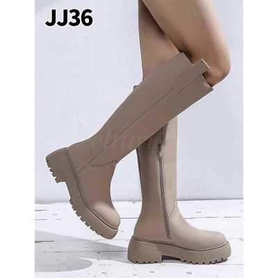 Kozaki damskie JJ36.KHAKI (36/41,12par)