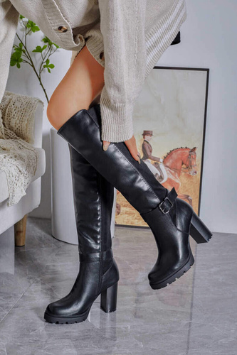 Kozaki damskie DA108.BLACK (36/41,12par)