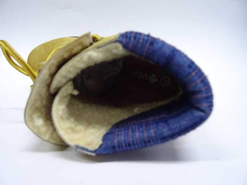 Botki damskie 7AA021-6.YELLOW (36/41,12par)
