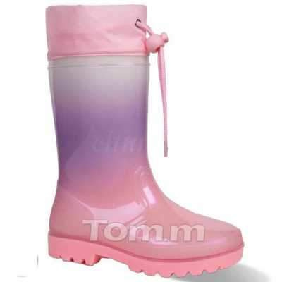 Kalosze dziewczęce 3AT10583-B.PINK (23/27,6par)