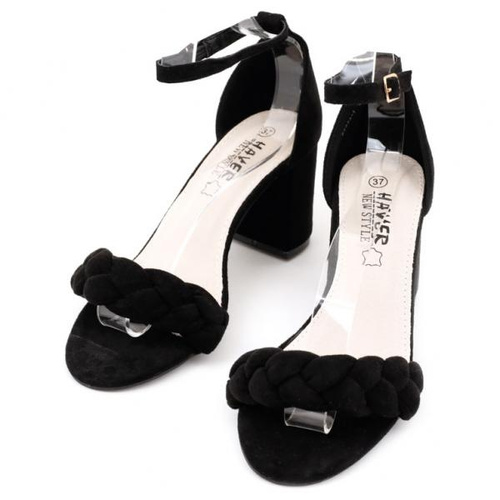 Sandały damskie SY35A-1.BLACK (36/41,12par)