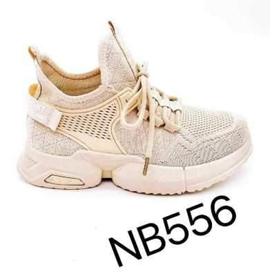 Buty sportowe damskie 7ANB556.BEIGE (36/41,12par)