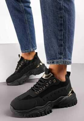 Buty sportowe damskie 7ATA256.BLACK (36/41,12par)