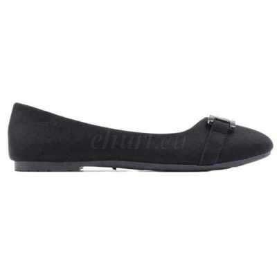 Balerinki damskie 7AF22A-2.BLACK (36/41,12par)