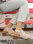 Sandały damskie 7ARR22.BEIGE  (36/41,12par)