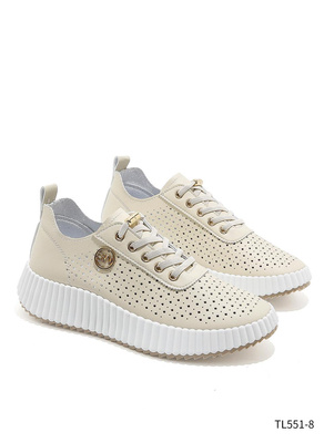 Balerinki damskie 7ATL551-8.BEIGE (36/41,12par)