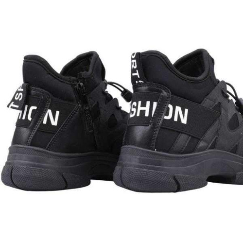 Trzewiki damskie RM41-2.BLACK/BLACK (36/41,12par)