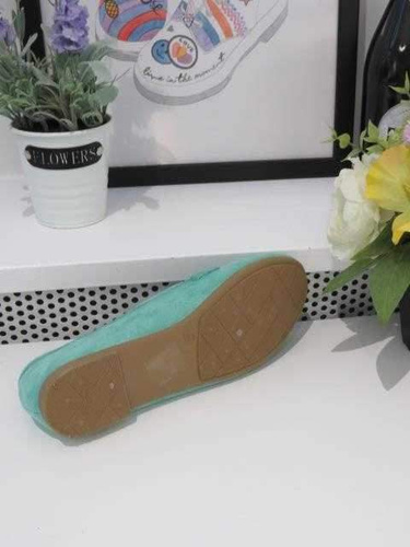 Balerinki damskie 7AB2211.GREEN (36/41,12par)