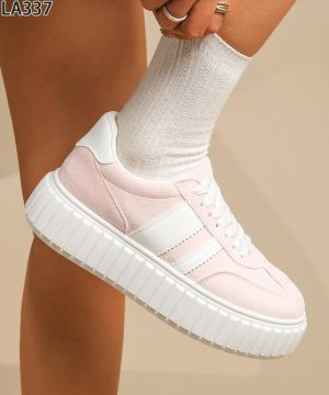 Buty sportowe damskie 7ALA337.PINK (36/41,12par)