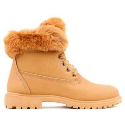 Trzewiki damskie M-F05.CAMEL (36/41,12par)