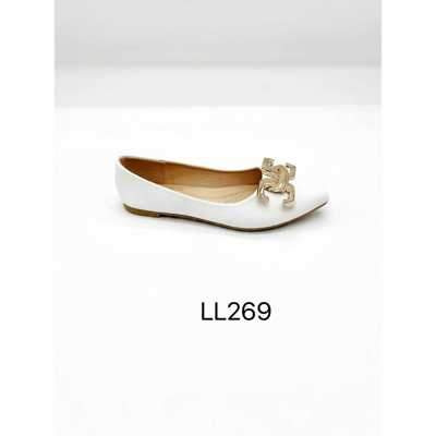 Balerinki damskie 7ALL269.WHITE (36/41,12par)