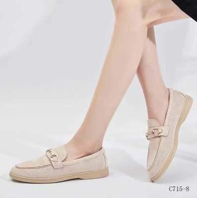 Balerinki damskie 7AC715-8.BEIGE (36/41,12par)