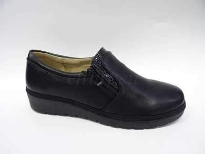 Półbuty damskie  7A23T01-1.BLACK  (37/42,12par)