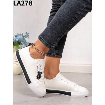 Trampki damskie  7ALA278.BLACK  (36/41,12par)