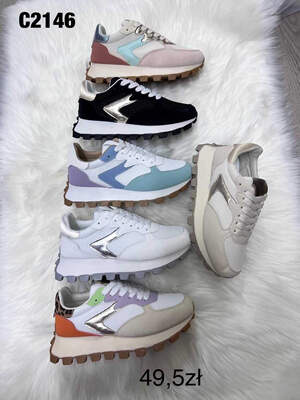 Buty sportowe damskie  7AC2146.KOLORDOWYBORU  (36/41,12par)