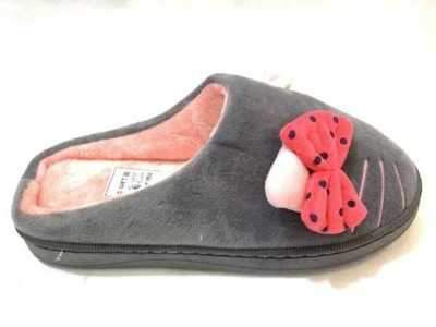 Kapcie damskie  7AKP12-9.GREY (36/41,12par)