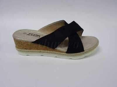 Klapki damskie 7ADB095.BLACK (36/41,10par)