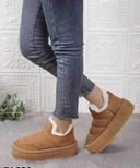 Botki damskie ocieplane BL529.CAMEL (36/41,12par)