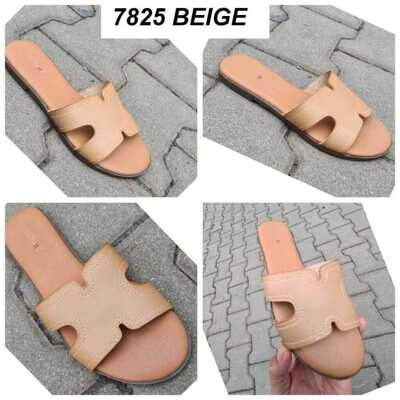Klapki damskie 7A7825.BEIGE (36/41,12par)