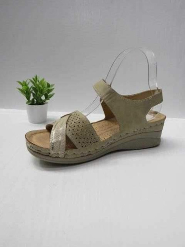 Sandały damskie 7AMO-7613.BEIGE (36/41,12par)