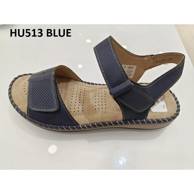 Sandały damskie HU513.BLUE (36/41,12par)