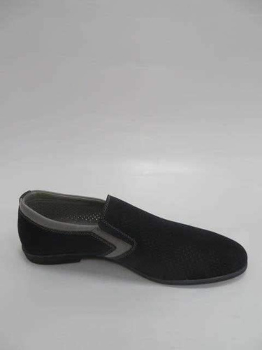 Półbuty męskie 9AM838-1.BLACK/GREY (41/46,12par)