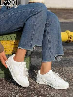 Buty sportowe damskie LA291.WHITE (36/41,12par)