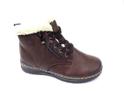 Trzewiki damskie 7A8706-2.BROWN (37/42,12par)