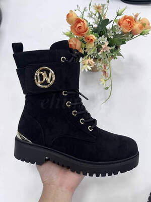 Botki damskie  7A75756.BLACK ZAM   (36/41,12par)