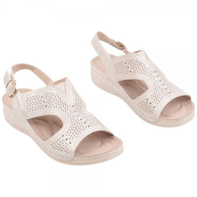 Sandały damskie DE205-6.GOLD (36/41,12par)