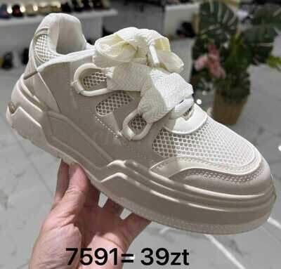 Buty sportowe damskie 7A7591.BEIGE (36/41,12par)