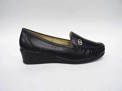 Półbuty damskie   7ACC2270-1.BLACK   (36/42,12par)