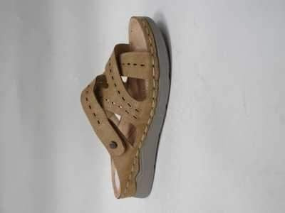 Klapki damskie 7AMO-758.CAMEL (36/41,12par)