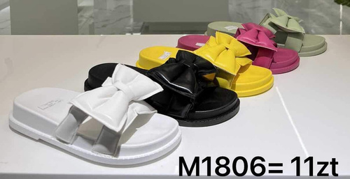 Klapki damskie  7AM1806.BLACK (36/41,12par)