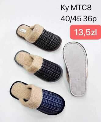Kapcie męskie 9AMTC8.MIX (40/45,36par)