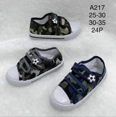 Trampki chłopięce  5A217-2.MIX  (30/35,24par)