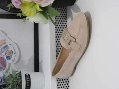Balerinki damskie 7AB2211.BEIGE (36/41,12par)