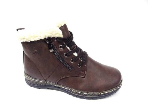 Trzewiki damskie 7A8706-2.BROWN (37/42,12par)