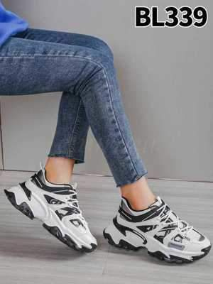 Buty sportowe damskie 7ABL339.BLACK (36/41,12par)