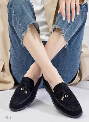 Balerinki damskie 7AC716.BLACK (36/41,12par)