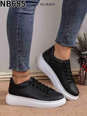 Buty sportowe damskie 7ANB685.ALLBLACK (36/41,12par)