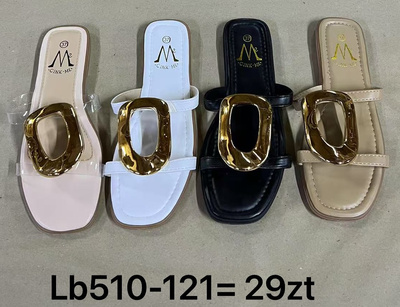 Klapki damskie LB510-121.KOLORDOWYBORU (36/41,12par)