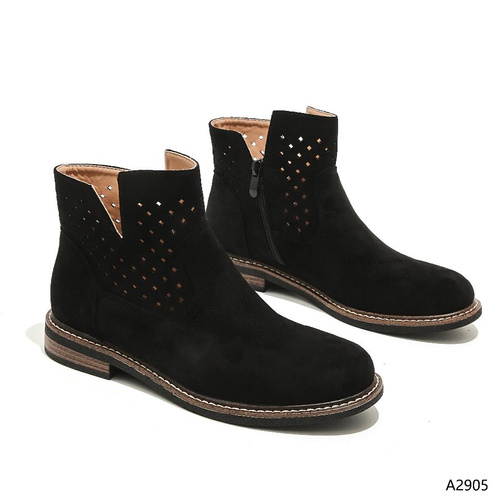 Botki damskie A2905.BLACK (36/41,12par)