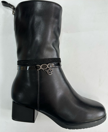 Botki damskie D3119.BLACK (36/41,12par)