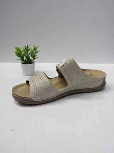 Klapki damskie 7A92081-4.BEIGE (36/42,12par)