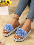 Klapki damskie M515.BLUE (36/41,12par)