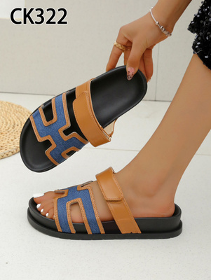 Klapki damskie CK322.BLUE (36/41,12par)